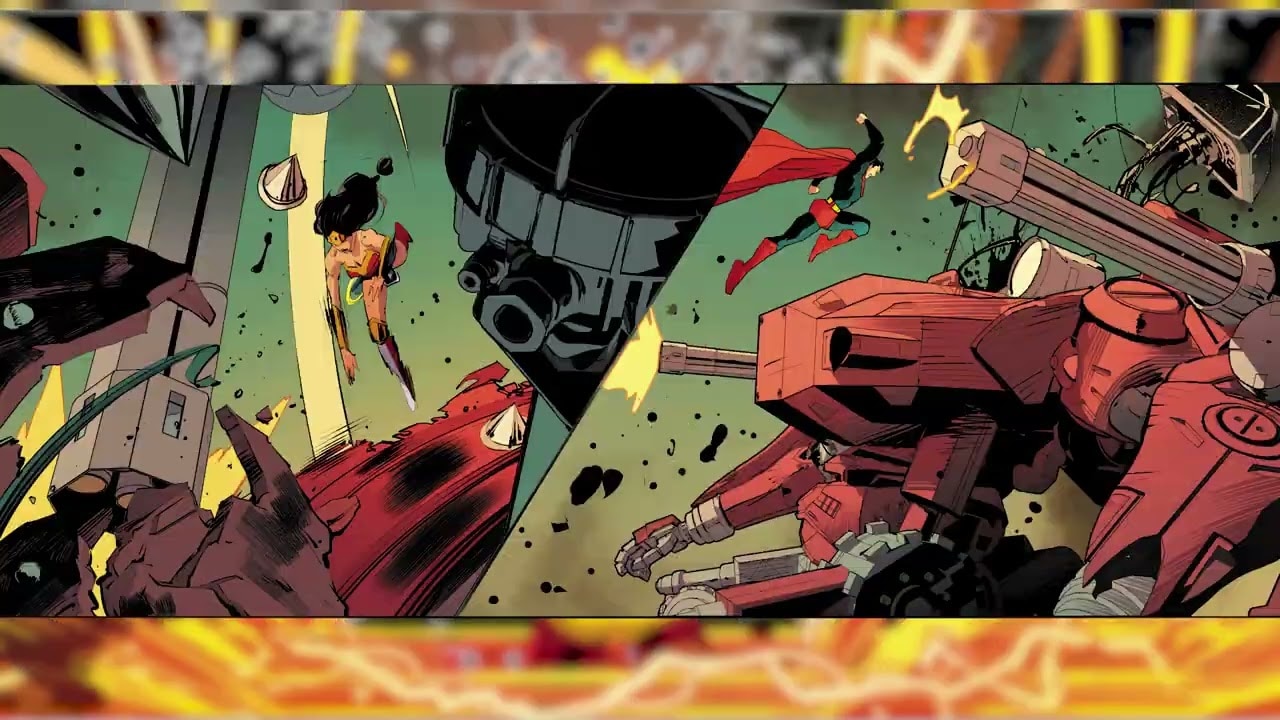 Justice League Unlimited - Comic Trailer